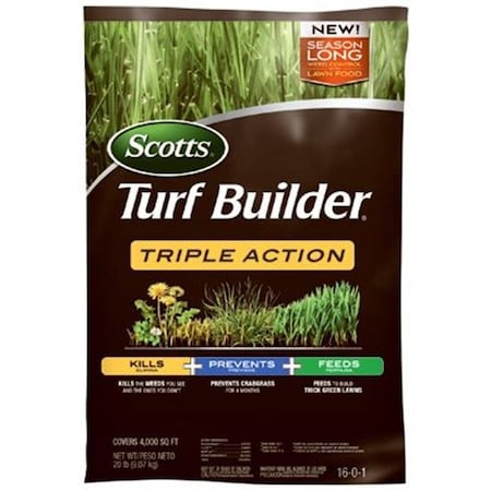 Scotts Lawns 235544 10000 Sq. Ft. Coverage Turf Builder Triple Action Fertilizer